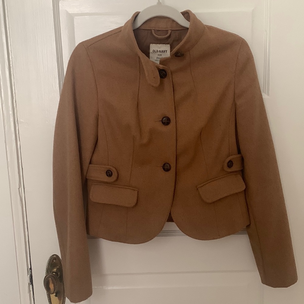 Tan wool jacket